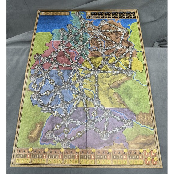 Power Grid Board Game Rio Grande Expansions France Italy Russia Japan UK Lot - Picture 8 of 15